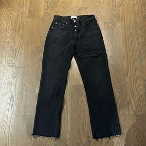 Agolde black jeans